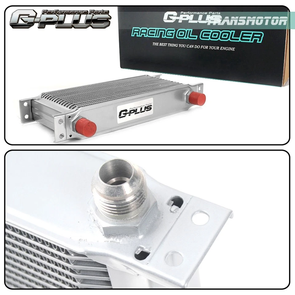 Enfriador de aceite de motor de aluminio universal AN-10AN 30 filas + kit de manguera adaptador de filtro Foto 3 de 4