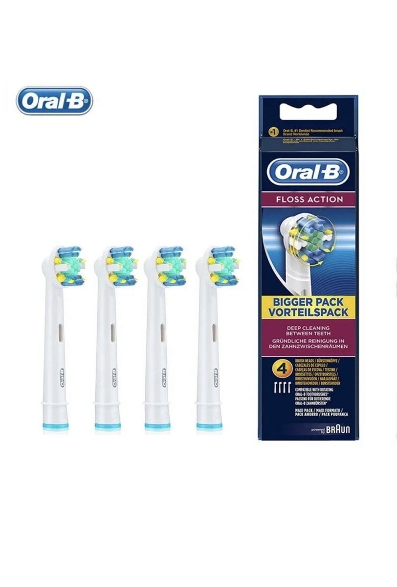 ORAL-B Unisex 'FLOSS ACTION' TOOTHBRUSH HEADS BIGGER PACK