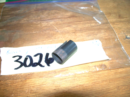 front knurled steel sight hood blued 1" x 5/8" for Browning front sight
