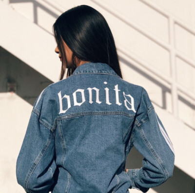  VIVA LA BONITA Denim Jacket SZ M