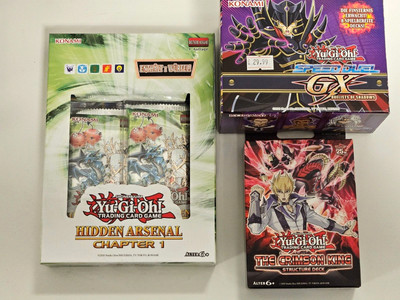 Yu-Gi-Oh! - Hidden Arsenal / Crimson King / Speed Duell- Deutsch - GX YGO