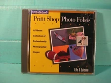 Broderbund Photo Folios for The Print Shop - Life & Leisure Photo Clip Art CD