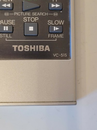 Toshiba VC-515 REMOTE CONTROL - Picture 2 of 4