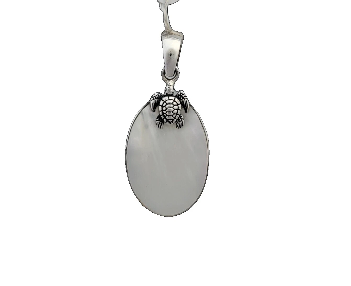 Perla Charm plata esterlina Collares y colgantes hechos a mano