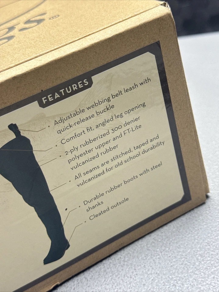 Frogg Toggs CASCADE Bootfoot Regular Cleated Hip Wader SIZE 8 FOREST GREEN - Image 3 of 4