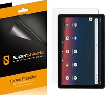 3X Supershieldz Clear Screen Protector for Onn 10.1 inch Tablet Gen 3 2022 