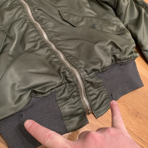 1970 Vietnam Alpha USAF L2B FLIGHT JACKET Mil-J-7448J Uniform