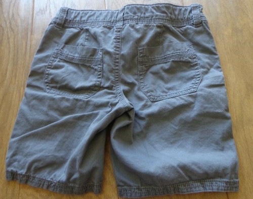 MUDD girls EUC sz 7 gray Bermuda length cotton shorts w/adjustable waist/pockets - Picture 3 of 3