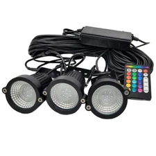 Color Changing Upgraded Light Kit for Oase & Pond Boss 1/4 HP Fountain w/Remote