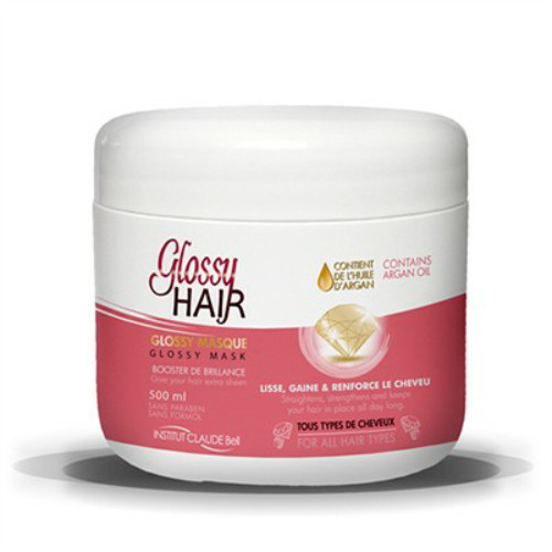 Masque Glossy Hair Shine Booster contre les frisottis des cheveux