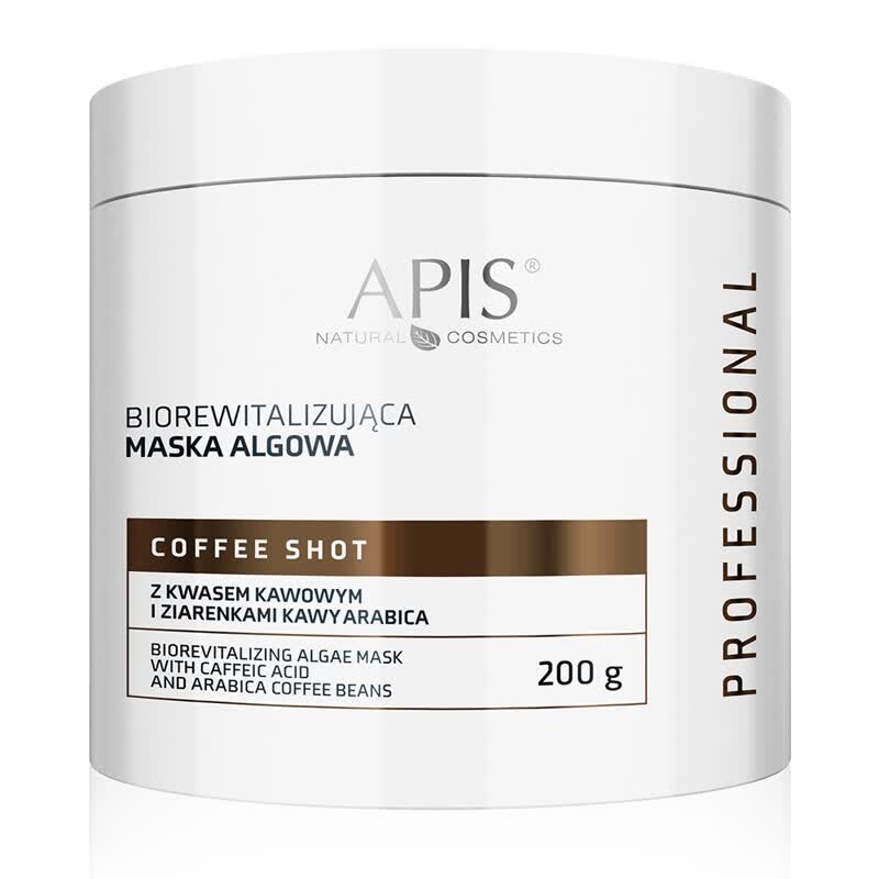 Apis Professional Coffee Shot Bio-Revitalising Algae Mask 200g