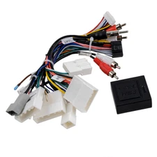 Fit For Nissan Stereo Radio Plug Power Cable Adapter Wiring Harness w/ Canbus