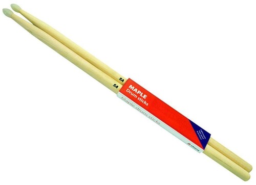 Maple Drumsticks 5A, Nylon Tip - CHORD