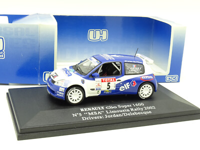 RENAULT CLIO TROPHY N°45 NAVARETTE McDONALD'S UNIVERSAL HOBBIES 1:4