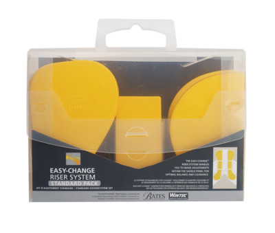 Bates / Wintec EASY-CHANGE Riser System Einsätze vorne/Mitte/Hinten Komplettpaket