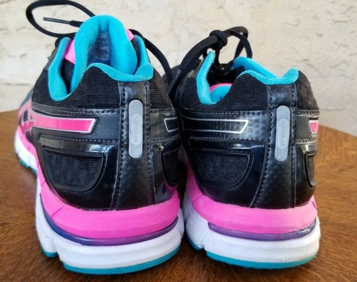 Asics T365N Gel-Excel 33 2 Running Training Shoes Sneakers Black Womens 10.5 - Picture 4 of 7