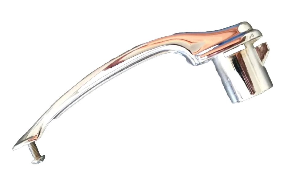 Porsche 356A T2 356B 356C Chrome Exterior Outer Door Handle - Image 3 of 4