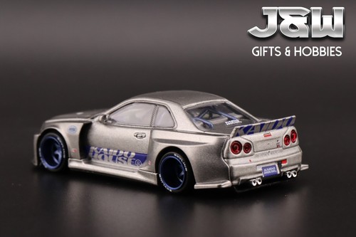 Kaido House x Mini GT Nissan GT-R R34 Kaido Works Shinjuku V1 #143 1/64 - Picture 4 of 14