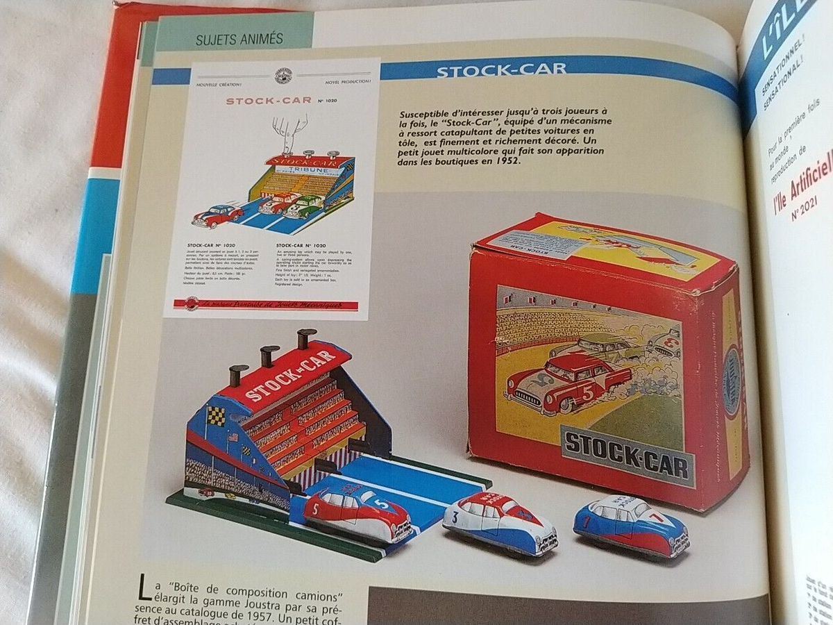 Jouet Joustra Stock Car Réf 1020 - 3 Voitures En Boîte - Pour Pièces Ou Réparation (Technofix)
