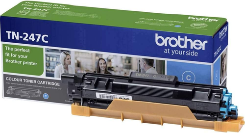 TN247C Toner Originale, Alta Capacità, Fino a 2300 Pagine, per Stampanti DCPL355