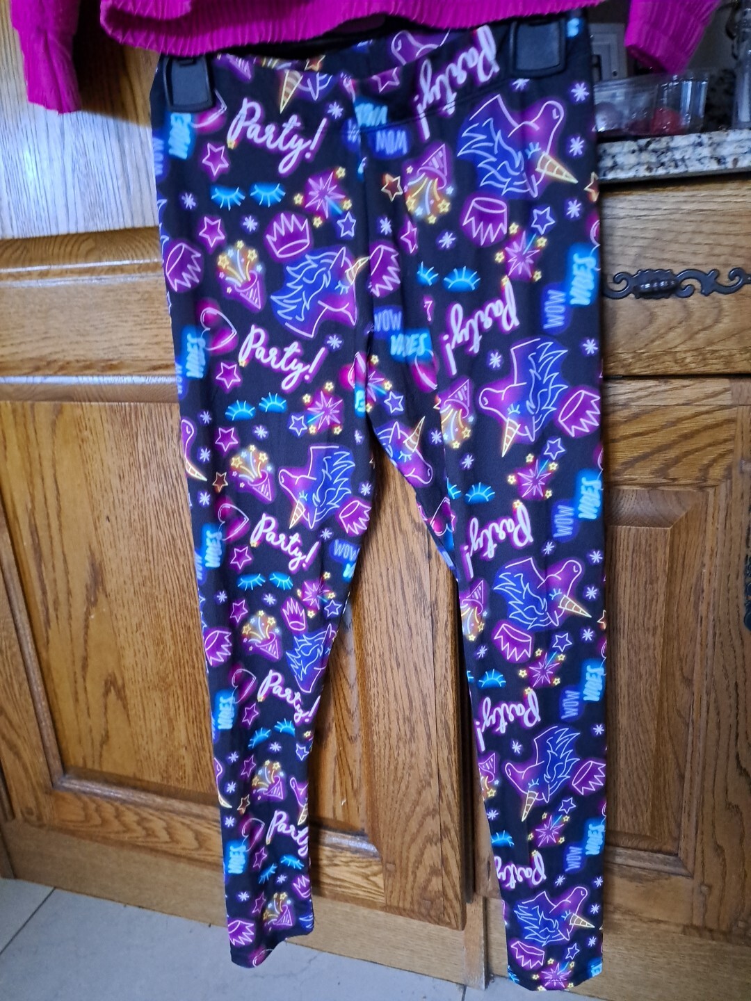 Girls Cerise Pink Fleece Jumper And Leggings 11/12 Used Dunnes Pep@co image 6