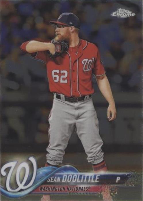 2018 Topps Chrome - Sean Doolittle #137 - 1 of 1