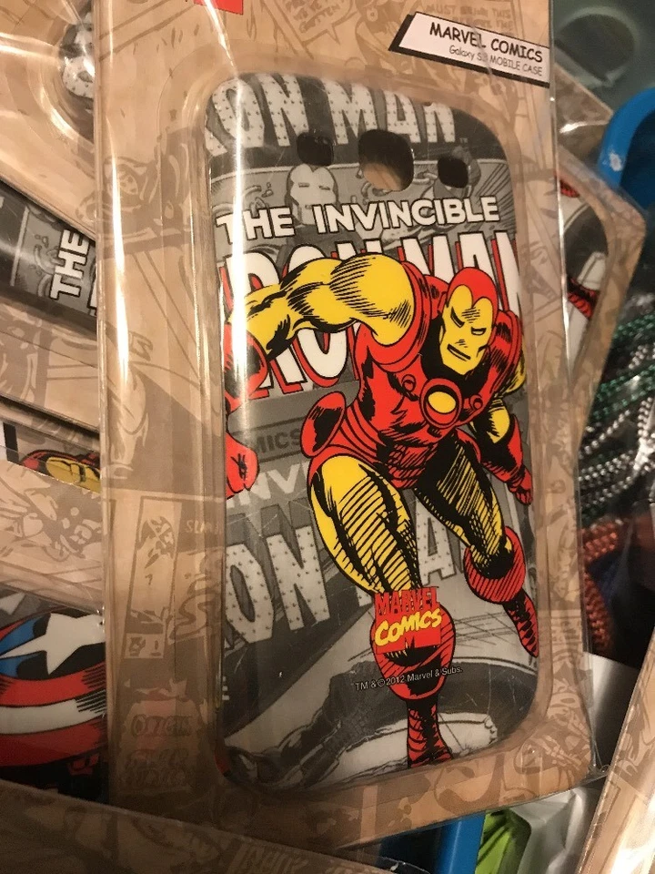 Lote de 19 NUEVAS fundas rígidas de bolsillo Iron Man de Marvel Comics para Samsung Galaxy S3 Foto 2 de 4