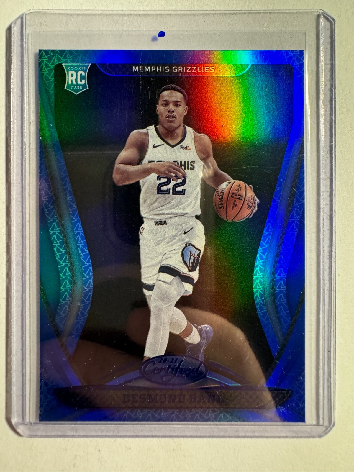 K167,835 - 2020-21 Certified Mirror Blue #171 Desmond Bane