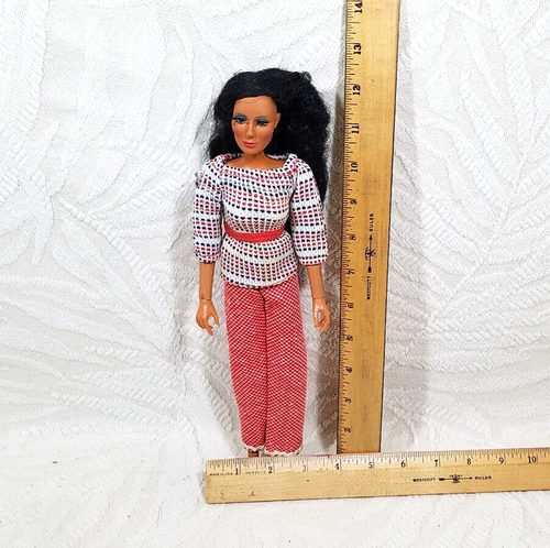 VINTAGE 1975 CHER PUPPE 12 ZOLL POSEABLE DOLL MEGO - OHNE BOX (RARITÄT OUTFIT) - Bild 3 von 12