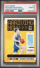 2023-24 NBA Hoops WINTER Arriving Now BRANDIN PODZIEMSKI RC PSA 10 GEM - POP 1 !