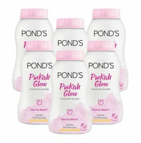 6x Pond's Pinkish Glow Angel Face Translucent Powder Gluta White &UV protect 50g - Picture 3 of 3