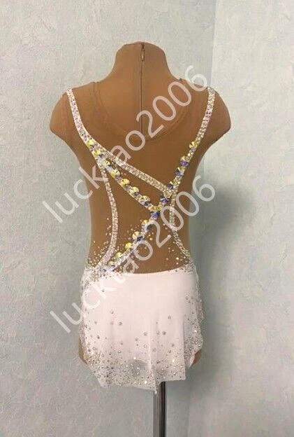 Nuevo Estilo Gimnasia Rítmica Competición Leotardo Danza Gimnasia Disfraz 91002 Foto 2 de 3