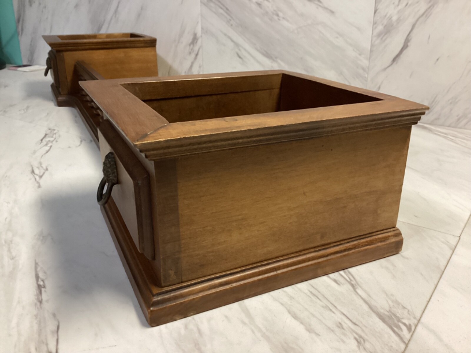 Tell City Chair Co. Solid Hard Rock Maple Andover Wall Shelf eBay