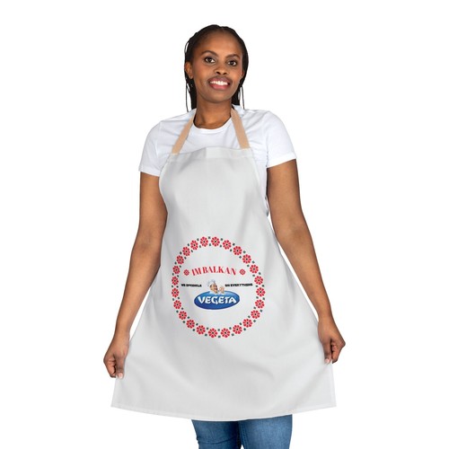 I'm Balkan We Sprinkle Vegeta on Everything Kitchen Apron - Spice - 第 10/21 張圖片