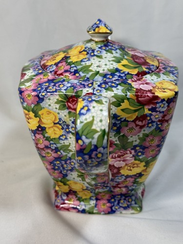 Royal Winton Grimwades Chintz 'Julia' 4-Cup 6.5 Inch TEAPOT 1995 England - Mint! - Picture 5 of 12