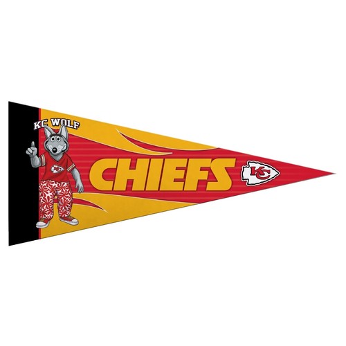 Kansas City Chiefs Americana Pennant Banner – Stars & Stripes Design, 12x30 Inch - View #4