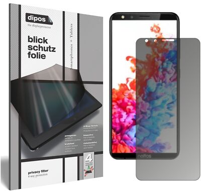TP-Link Neffos C7 Lite Blickschutzfolie matt Schutzfolie Folie Display Schutz