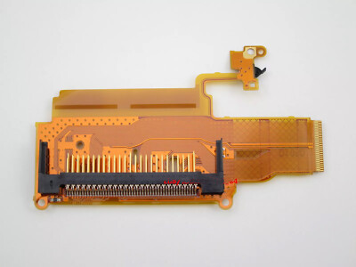 CF Memory Slot Card Reader Board FPC PCB Pin Assy For Canon EOS 7D Mark II