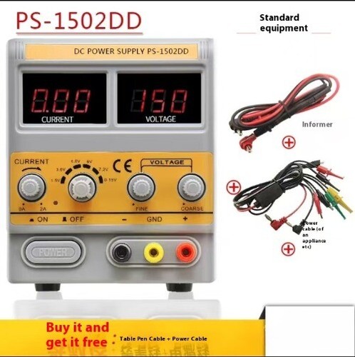 Affichage numérique 15V 2A alimentation DC réparation téléphone marche-arrêt test protection alimentation - Photo 13/14