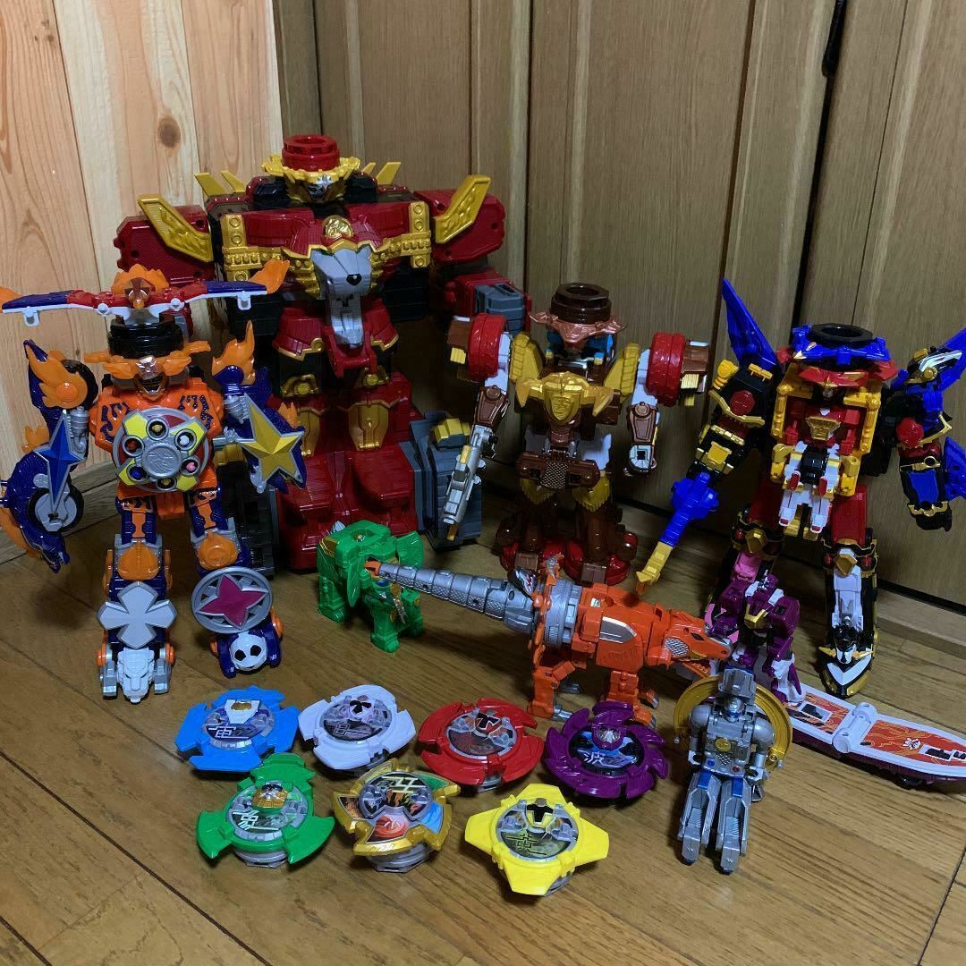Power Rangers Ninja Steel Ninninger DX Megazord Robo Full Set