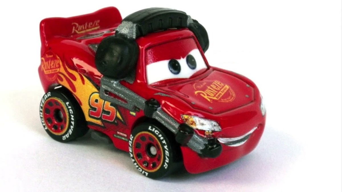 Disney Cars Mini Racers 3 Pack Headset McQueen Rusteze Cruz