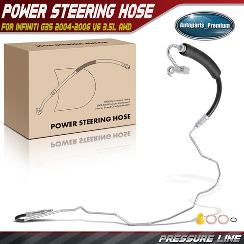 Power Steering Pressure Line Hose for INFINITI G35 2004 2005 2006 V6 3