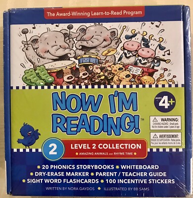 Now I m Reading! Level 2 Amazing Animals and Rhyme Time *NEW*