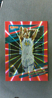 2021-22 Donruss Pink Holo Laser #137 Kelly Oubre Jr Hornets
