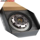 Sprung Twin Disc Clutch + Flywheel For ECLIPSE TALON TSI LASER RS 4G63 AWD 6BOLT