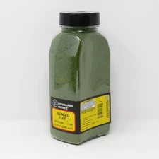 Woodland Scenics T1349 Green Blended Turf Shaker Scenery for Model Train Layout