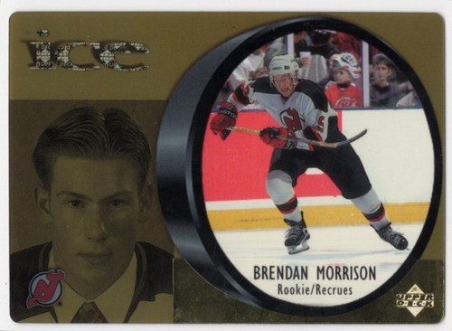 1998-99 Upper Deck McDonalds Brendan Morrison Rookie Hockey Card #McD24 Devils