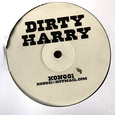 Gorillaz   Dirty Harry -  12'' Vinyl Record White Label Promo 2005 Parlophone