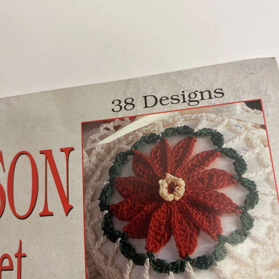 Leisure Arts Thread Crochet Patterns Book  Tis  The Season- 38 Christmas Designs - Image 3 of 4