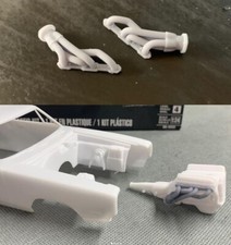 125 440 Mopar Shorty Headers 3d Printed Unpainted Model Car Not Included